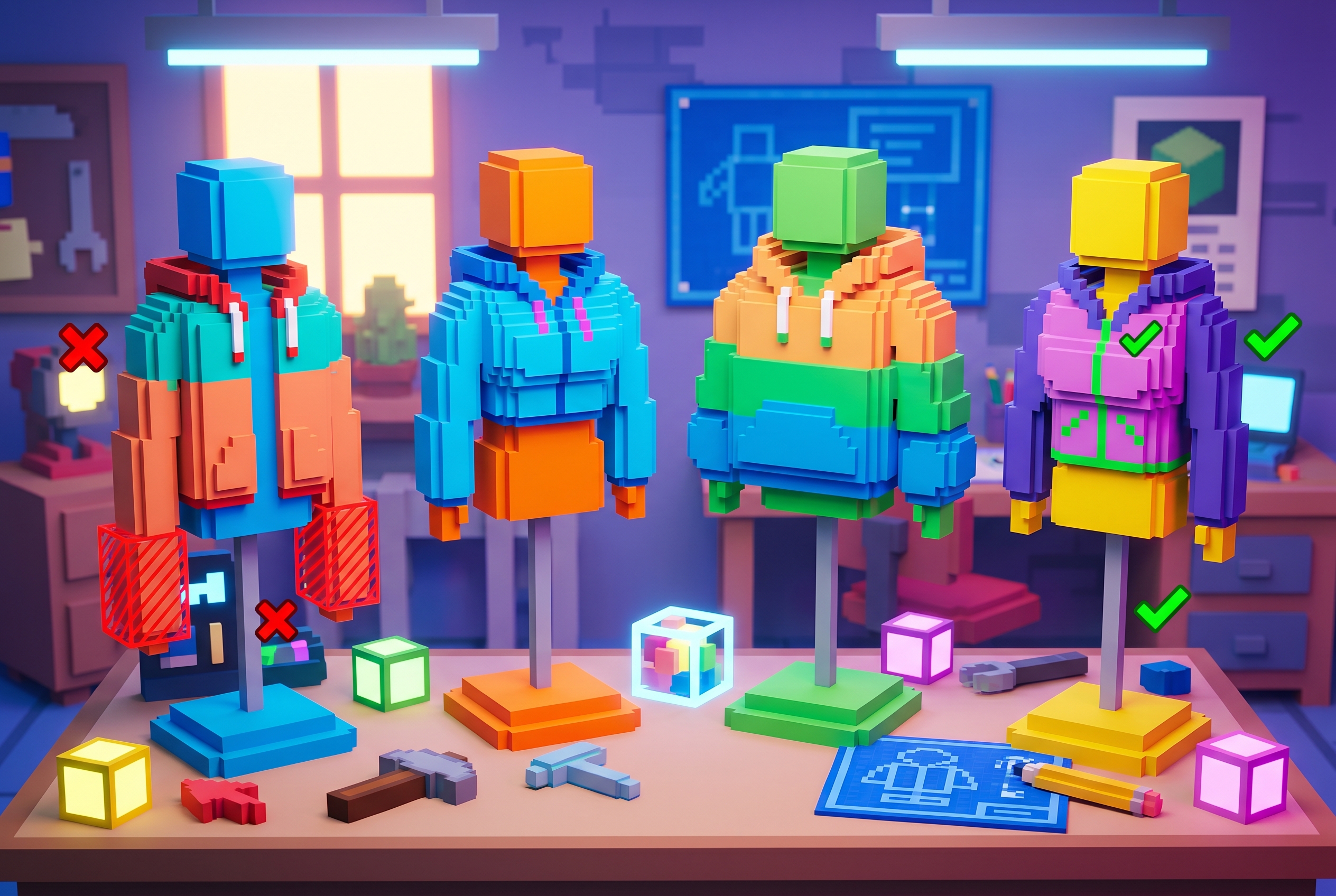 Why Your Roblox Layered Clothing Looks Great in Blender and Weird on Roblox