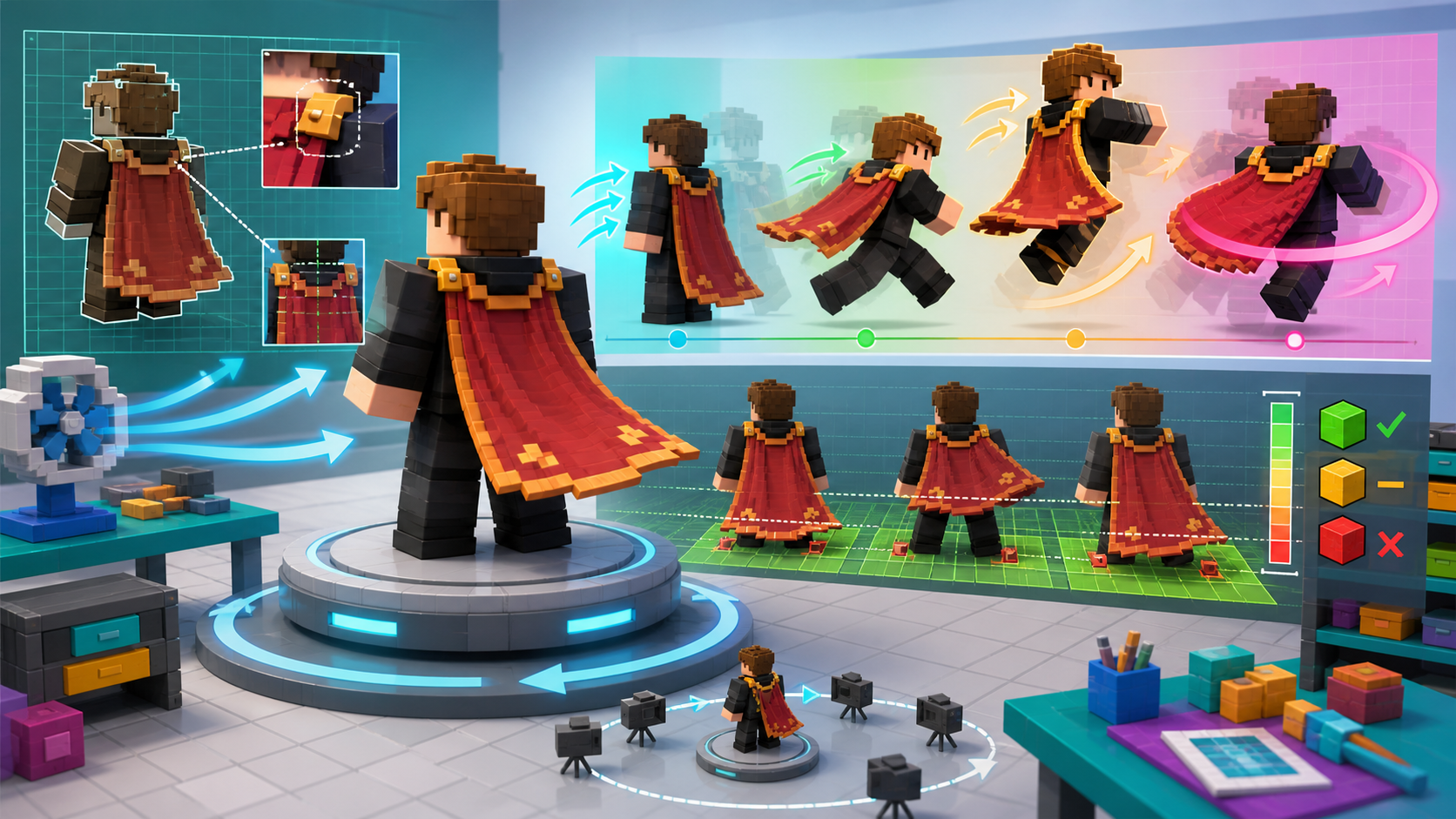 How to Test Roblox UGC Cape Accessories With a Wind Pass