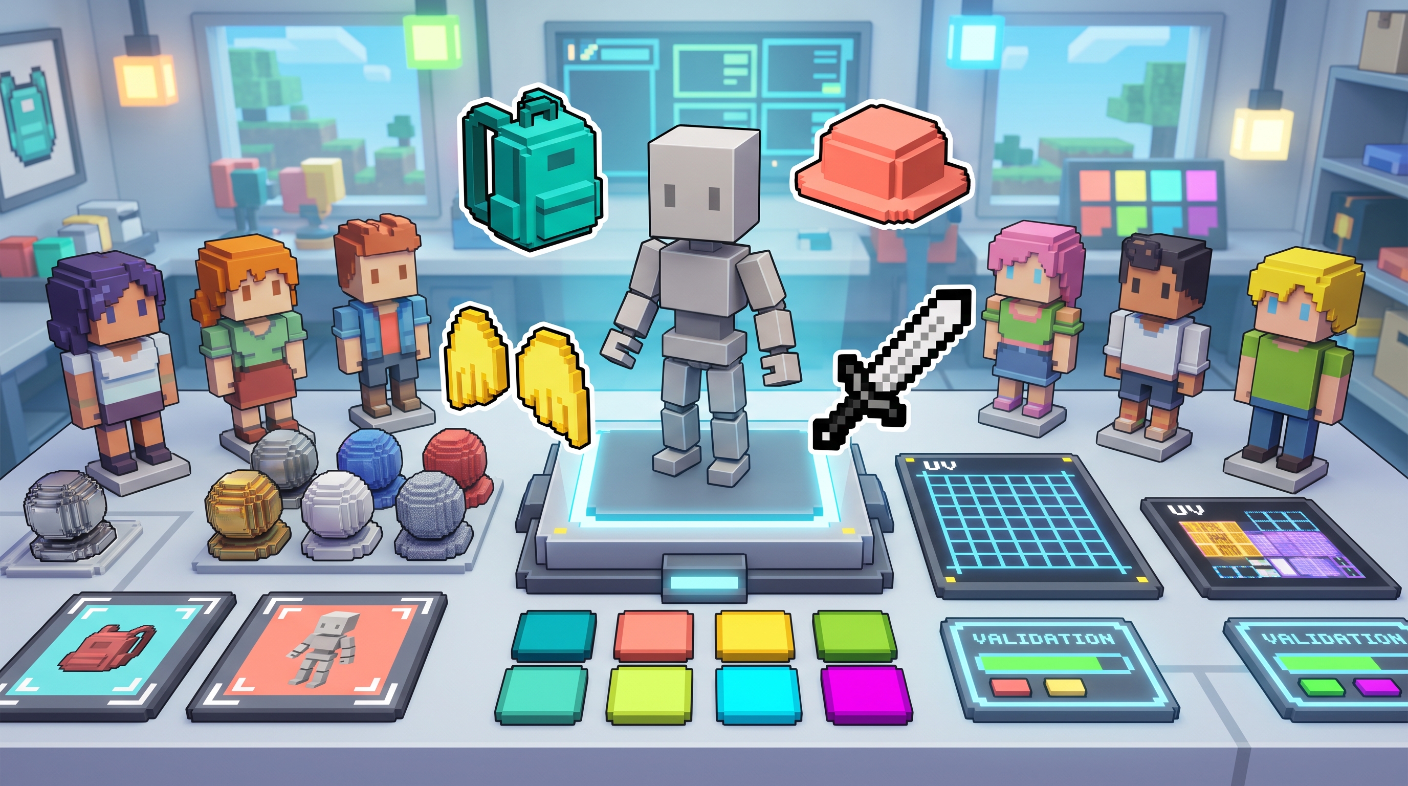 Color Guide Turing How to Test Roblox UGC Color Variants With a Swatch Pass