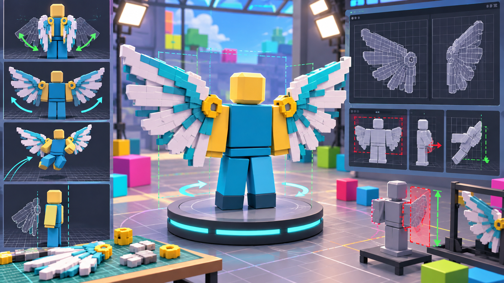 How to Test Roblox UGC Wing Accessories With a Fold Pass